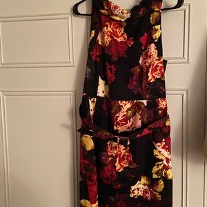 Cowl Neck 1950’s Inspired Dress Worn Twice!